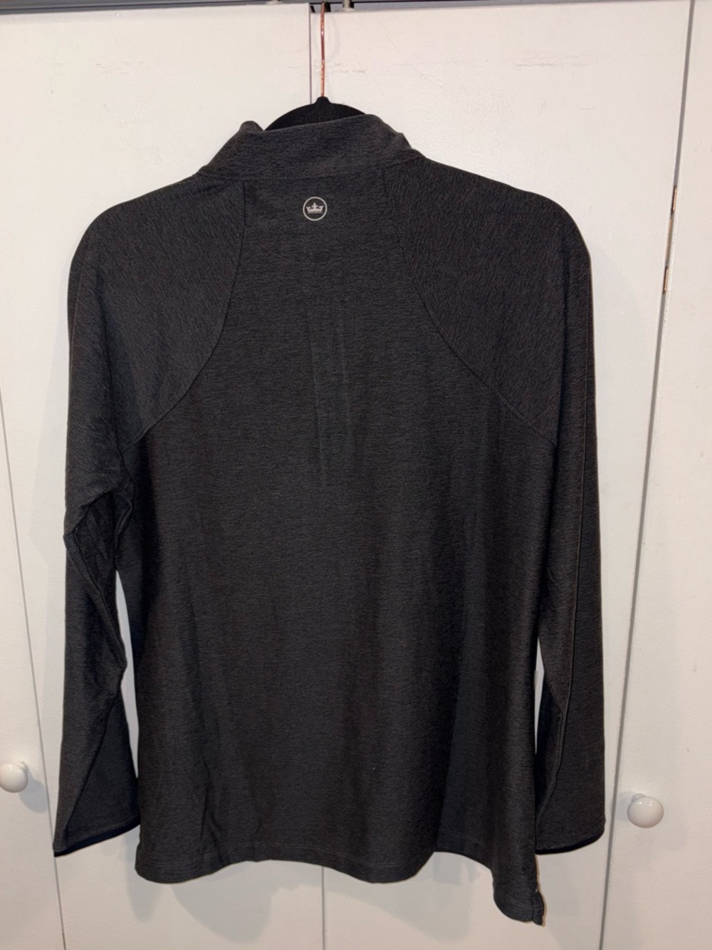 Peter Millar Baylor Women’s Raglan Sleeve Boston University Quarter Zip BU - Picture 3 of 6